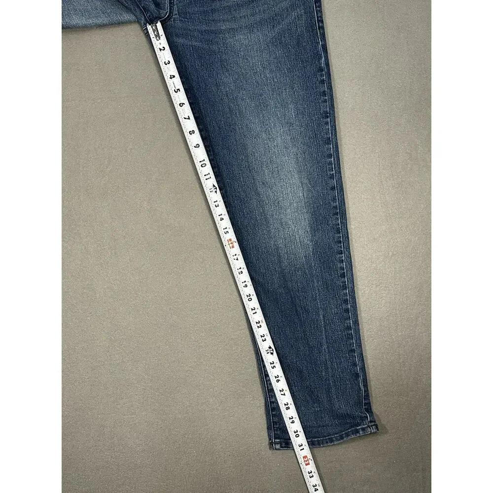 True Religion Bobby Relaxed Baggy Jeans Mens 30 Blue Medium Wash Stretch